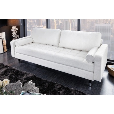 Komfort-nábytok 42703 220cm Cozy Teddy látka biela