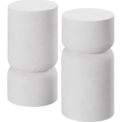 Tectake 406054 Amine biela 2 ks