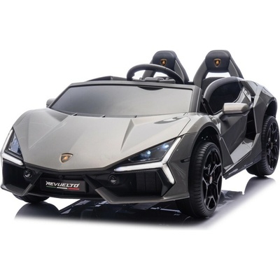 Mamido Lamborghini Revuelto XL STRONG Detské elektrické auto šedá