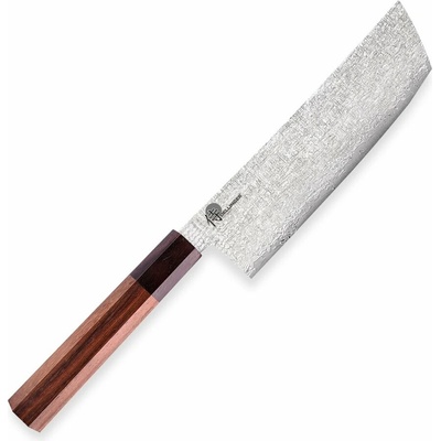 Nôž Dellinger kuchynský Nakiri 160 mm Forged Brown Scar