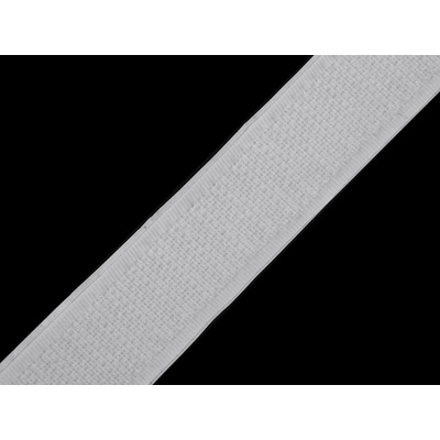 Suchý zip háček samolepicí šíře 20 mm Varianta: bílá, Balení: 25 m 16907/5524/33025