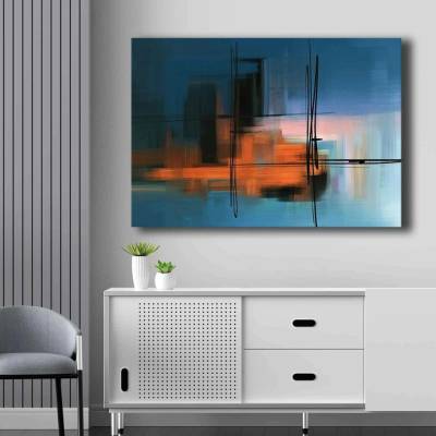ASIR Obraz na plátně ArtGALINI – Surrealismus města