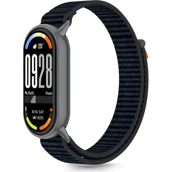 Tech-Protect Каишка Tech-Protect Nylon Pro за Xiaomi Smart Band 8/9/10/NFC - черно и оранжево (5906302331468)