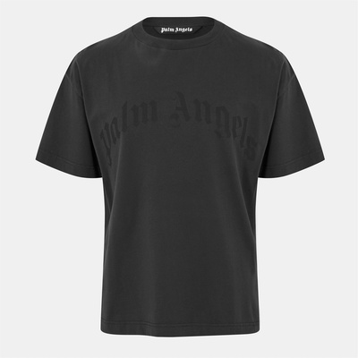 Palm angels Тениска PALM ANGELS Men's Oversized T-Shirt - Black/Black
