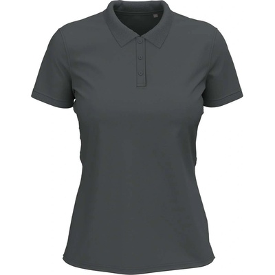 Stedman stretch polo st9740 / Дамска еластична поло тениска - шистово сиво xxl (st9740slgxxl)