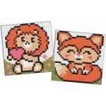 Ideyka Diamond mosaic Kids magnet - Red