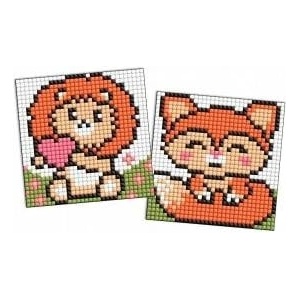 Ideyka Diamond mosaic Kids magnet - Red