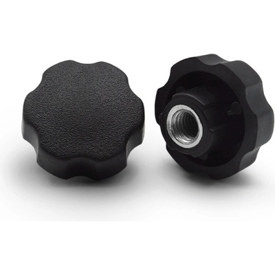 Matica kovová s plastovou hlavou, 6 vrub / 106-037 / M8 x 40 mm (čierna)