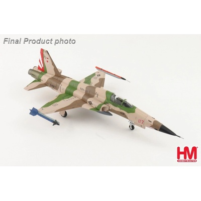 Hobby Master F-5N Tiger II USN VFC-111 Sun Downers Red 117 NAS Key West FL 2014 1:72