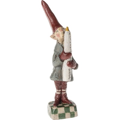 Maileg Vánoční skřítek Petit Noël No. 23, šedá barva, pryskyřice