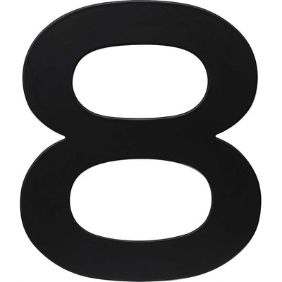Richter Czech Číslo domovní RN.150L.8.CE "8" černá matná 2D - 150mm