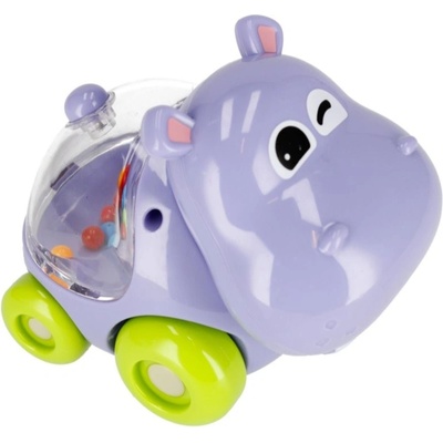 Bam-Bam Rattle hrkálka 6m+ Cartoon Slide Car