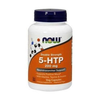 NOW Аминокиселина 5-htp - 60 капсули - now foods, nf0108