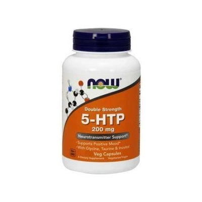 NOW Аминокиселина 5-htp - 60 капсули - now foods, nf0108