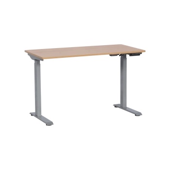 Carmen Ергономично бюро с регулиране на височината Carmen CR-119 - бук-сив