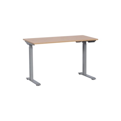 Carmen Ергономично бюро с регулиране на височината Carmen CR-119 - бук-сив