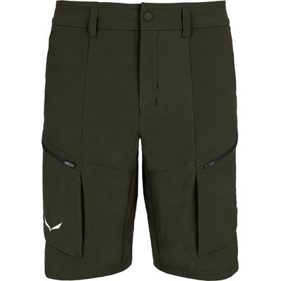Salewa Мъжки къси панталони Salewa Puez Durastretch Cargo Shorts - Dark Olive - размер 46 (EU) (012-4407-0311)