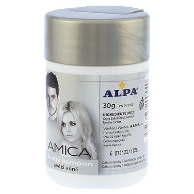Alpa Amica suchý šampón na vlasy Uni svěží vůně 30 g