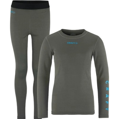 Craft Клинове Craft Set CRAFT CORE Warm Baselayer Сребърно Velikost 158