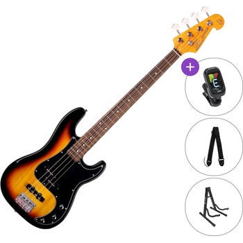 SX SPJ62+ SET 3-Tone Sunburst Електрическа бас китара