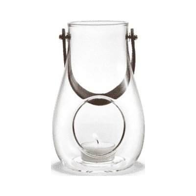 Skleněná lucerna Design With Light Clear 16,5 cm Holmegaard