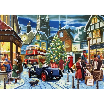 Alipson Puzzle - Puzzle Christmas Streets - 1 500 piese