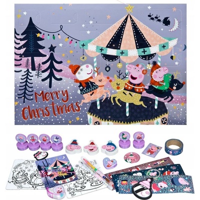Karton P+P Adventní kalendář Peppa Pig