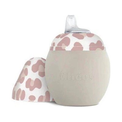 Élhée učící hrneček Bubble 240 ml Sand/Graouu Pink