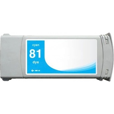 Съвместими касети с HP 81 C4931A циан (cyan) (C4931A)
