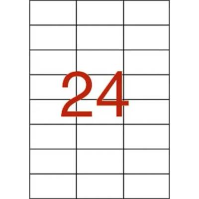 APLI Универсален етикет, 70x37 mm, APLI, 240 етикета в опаковка 12923 (12923)
