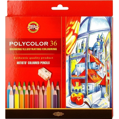 Koh i Noor 3835 umelecké pastelky Polycolor 36 ks