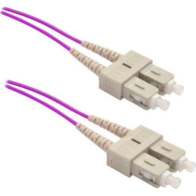 XtendLan FOP-SCSC-D-2-50-OM4 FO patch, SC-SC, 50/125 duplex OM4, LS0H, 2m