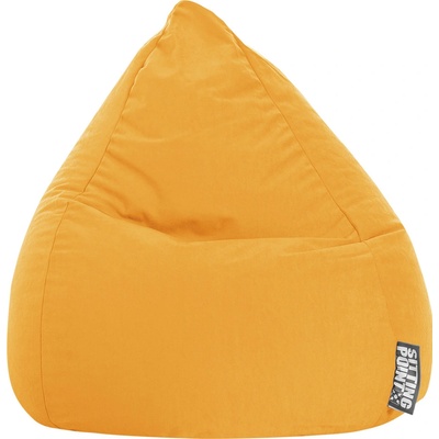Beanbag sedací vak Easy L 70 x 90 cm žlutý