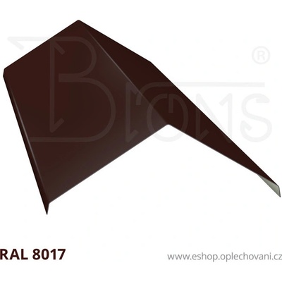 Brons Hřebenáč 240 1 m RAL 8017 hnědá pozink