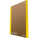 DONAU Clipboard with clip A4 yellow DONAU