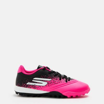 Skechers Юношески футболни стоножки Skechers Razor Junior Astro Turf Football Boots - Pink/Black
