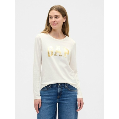 GAP Тениска с логото на GAP GAP | Bezhov | ЖЕНИ | XXS