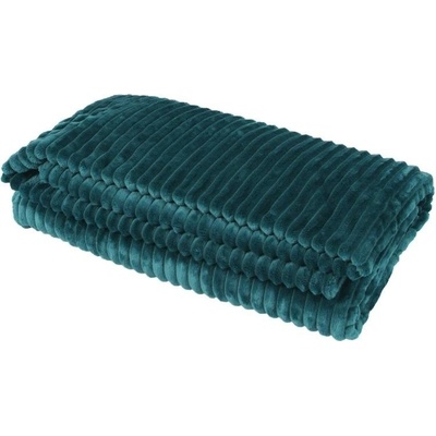 Deka O´Lala Pets Stripe dvouvrstvá zelená 200x155