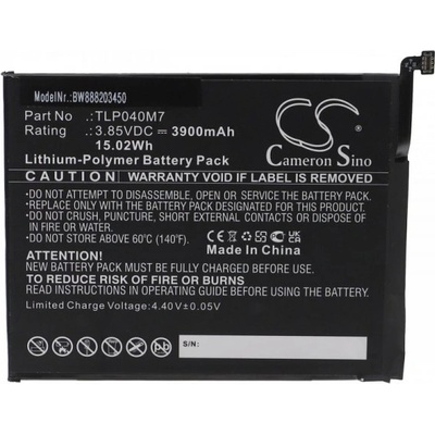 VHBW Батерия за Alcatel 3T / OT-9032T, 3900 mAh (888203450)