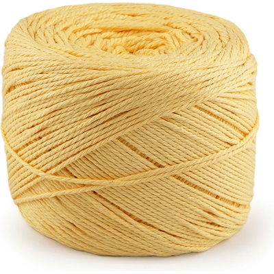 Bavlněná příze macrame Ø2 mm rozčesávací Varianta: 4 žlutá světlá, Balení: 1 ks 59025/151191/272312