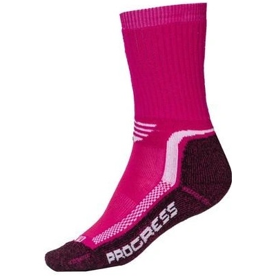 PROGRESS KIDS WINTER SOX dětské zimní ponožky fuchsie
