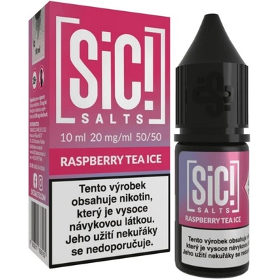 Sic! Salts Raspberry Tea Ice 10 ml 10 mg