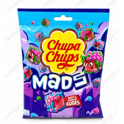 ChupaChups Chupa Chups Mades Soft & Crunchy Cubes Berry 115 g