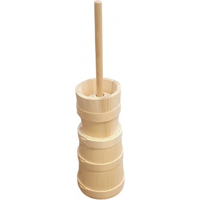 Drevená maselnica na výrobu masla, Butter Churn 3L
