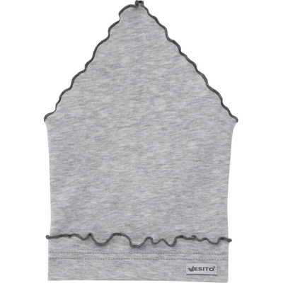 Esito Dívčí šátek jednobarevný melír šedý – Hledejceny.cz