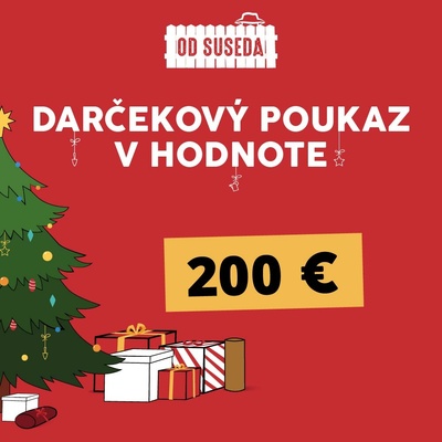 Darčekový poukaz v hodnote 200 Eur OSPOUKAZ200