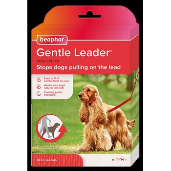 Image 1 of Beaphar Gentle Leader - Повод срещу дърпане за кучета от средни породи, червен