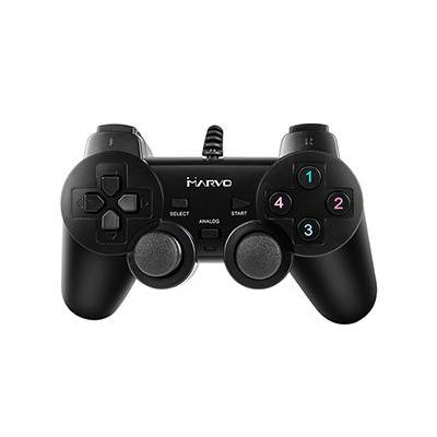 Gamepad Marvo GT-006, 15tl., USB, černý, vibrační