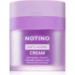 Notino Anti-Aging Cream with Peptides, Vitamin C, Ceramides, Hyaluronic Acid, Niacinamide & Pantheno дневен и нощен крем против стареене на кожата 50ml