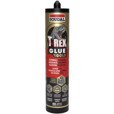 Soudal T-Rex Gold - хибрид-полимерно лепило (5781)